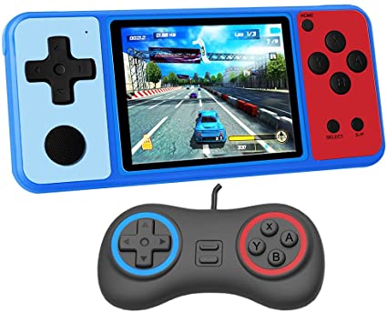 Amazon.com: Great Boy Handheld Game Console for Kids Preloaded 380 Classic  Retro Games with 3.0'' Color Display and Gamepad Rechargeable Arcade Gaming  Player : Toys & Games
